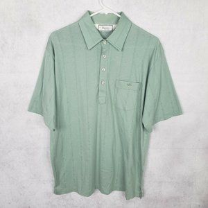 Vtg Classics by Palmland Striped Golf Polo Shirt